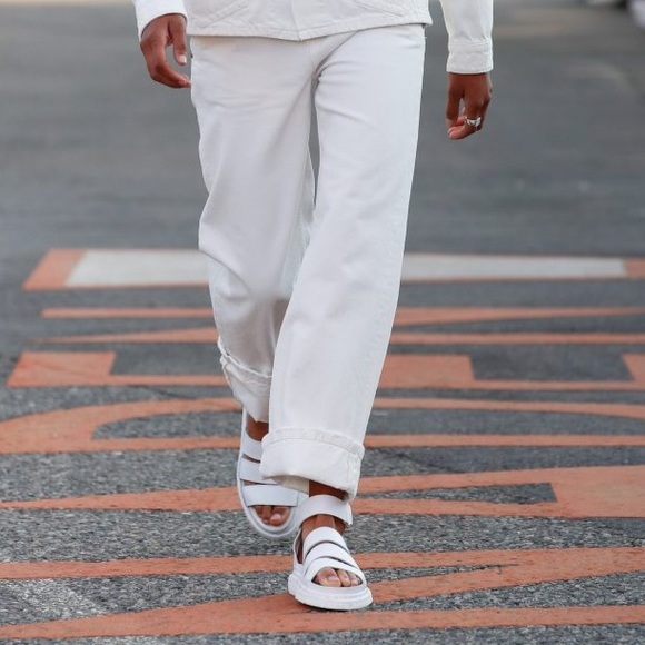 Dr. Martens CLARISSA Sandals White EU37 US6 fits US7 runs large **read - Picture 12 of 17